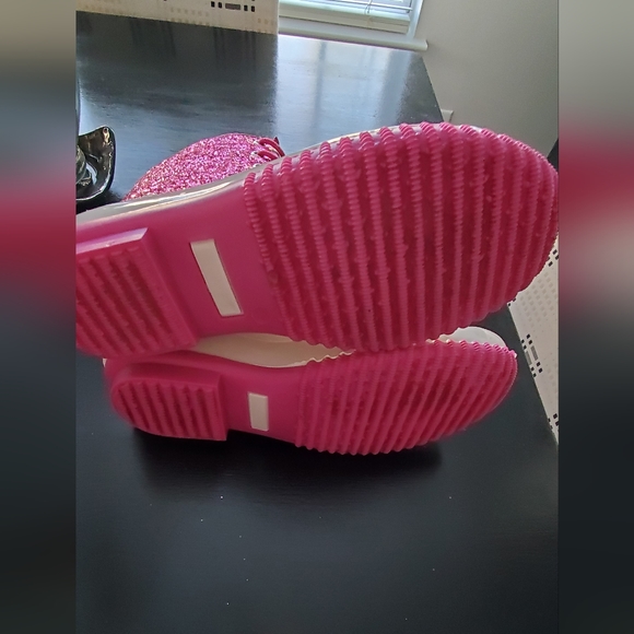 PINK GLITTER RAIN BOOTS - Picture 4 of 6